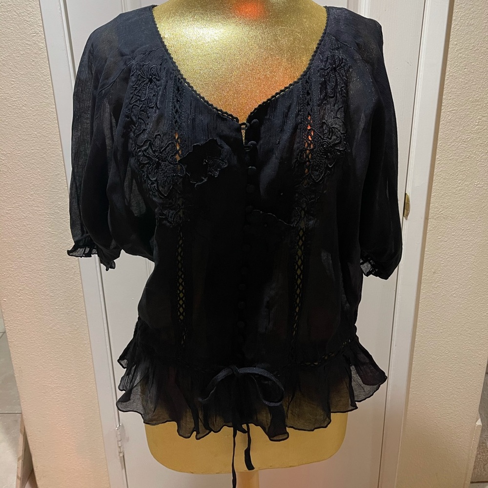 Black blouse